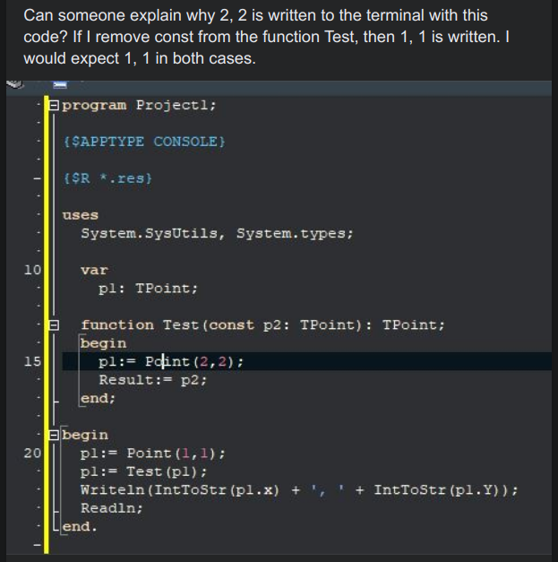 Program Code