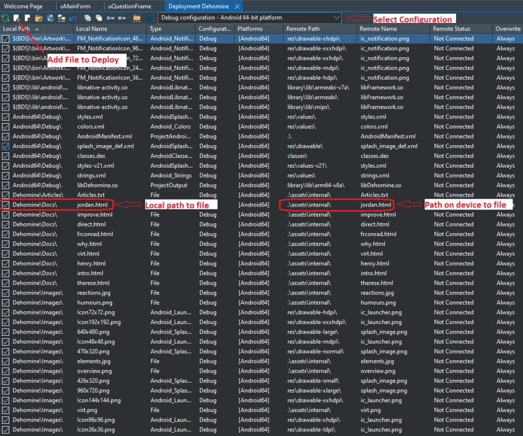 Deployment screenshot 2