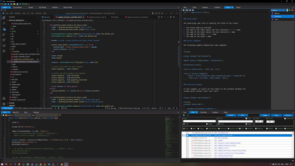 Wrapping VS Code